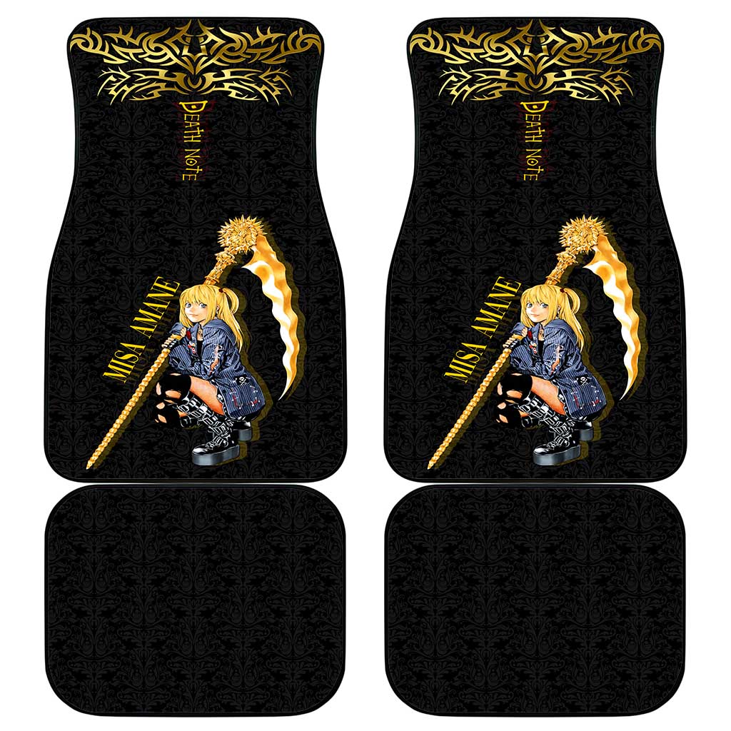 Misa Amane Death Note Car Mats Misa Amane from Death Note - Dark Diva with a Blade