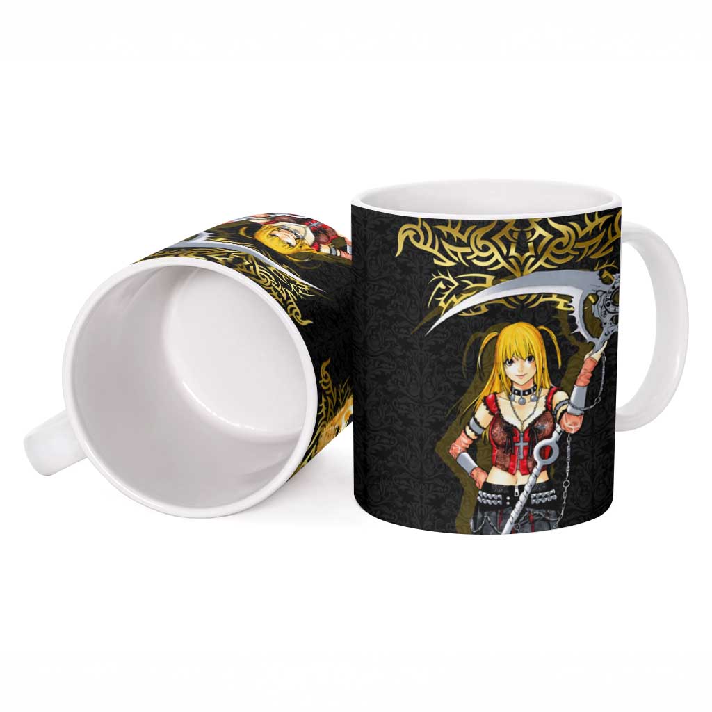 Misa Amane Death Note Ceramic Mug Misa Amane from Death Note - Dark Diva with a Blade