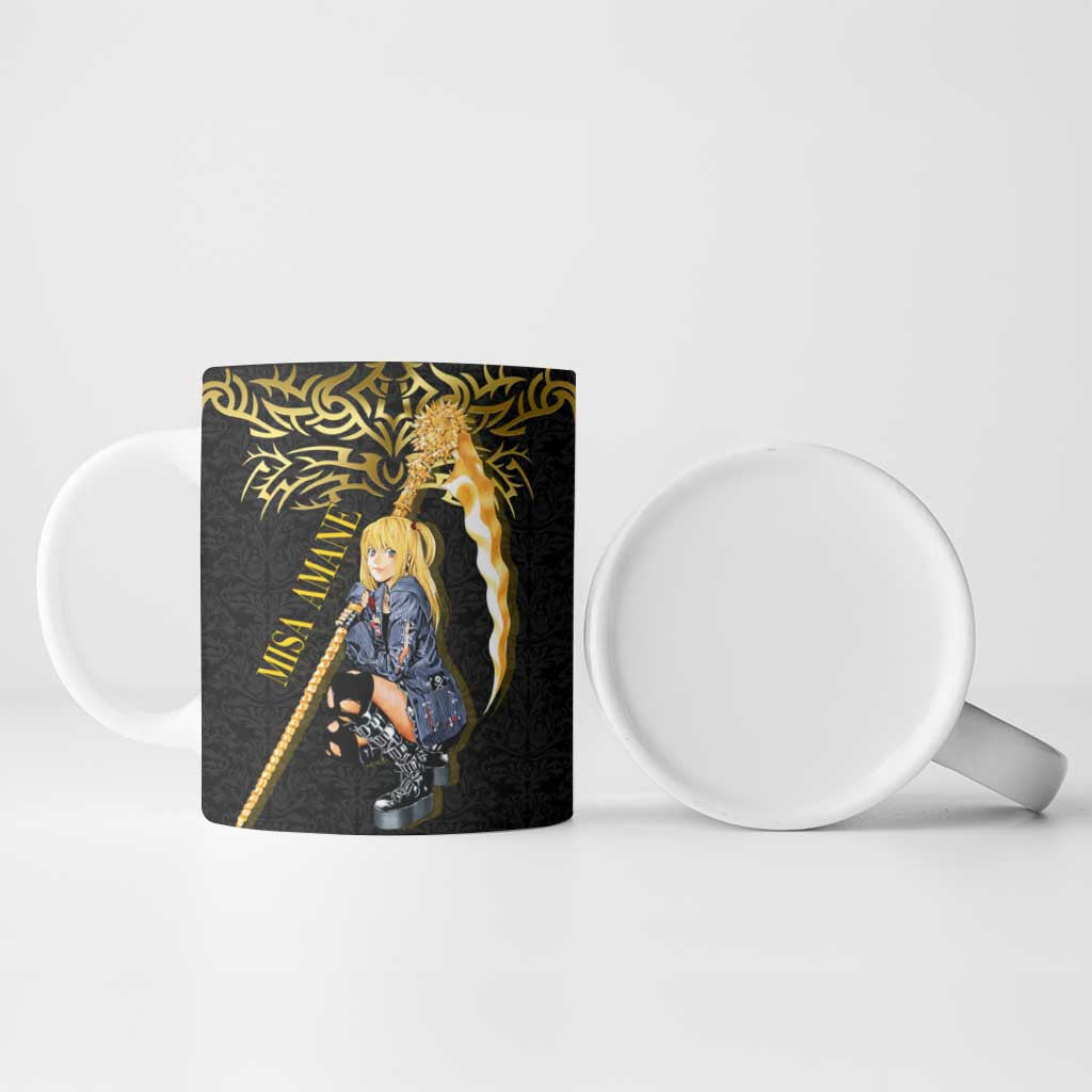 Misa Amane Death Note Ceramic Mug Misa Amane from Death Note - Dark Diva with a Blade