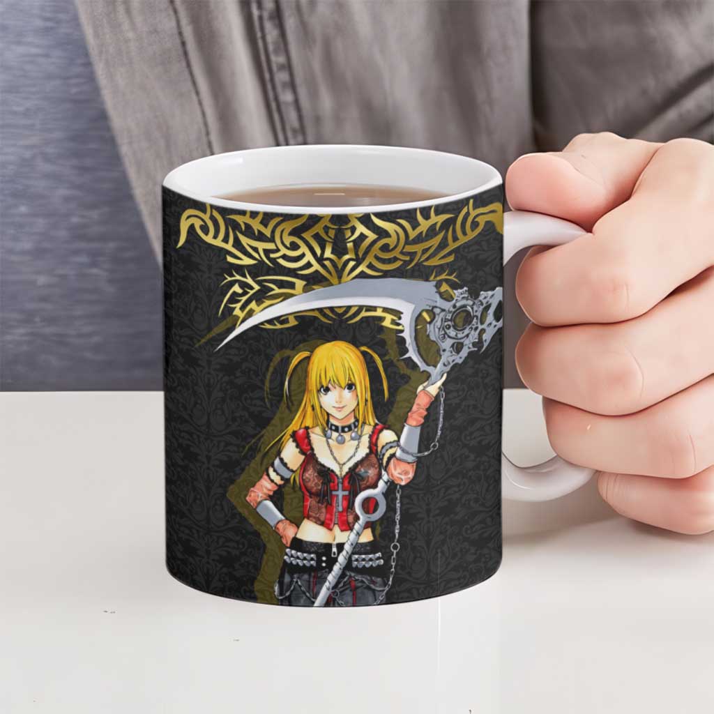 Misa Amane Death Note Ceramic Mug Misa Amane from Death Note - Dark Diva with a Blade