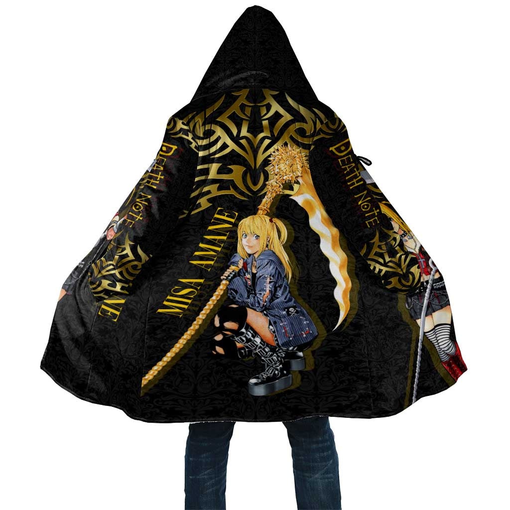 Misa Amane Death Note Cloak Misa Amane from Death Note - Dark Diva with a Blade