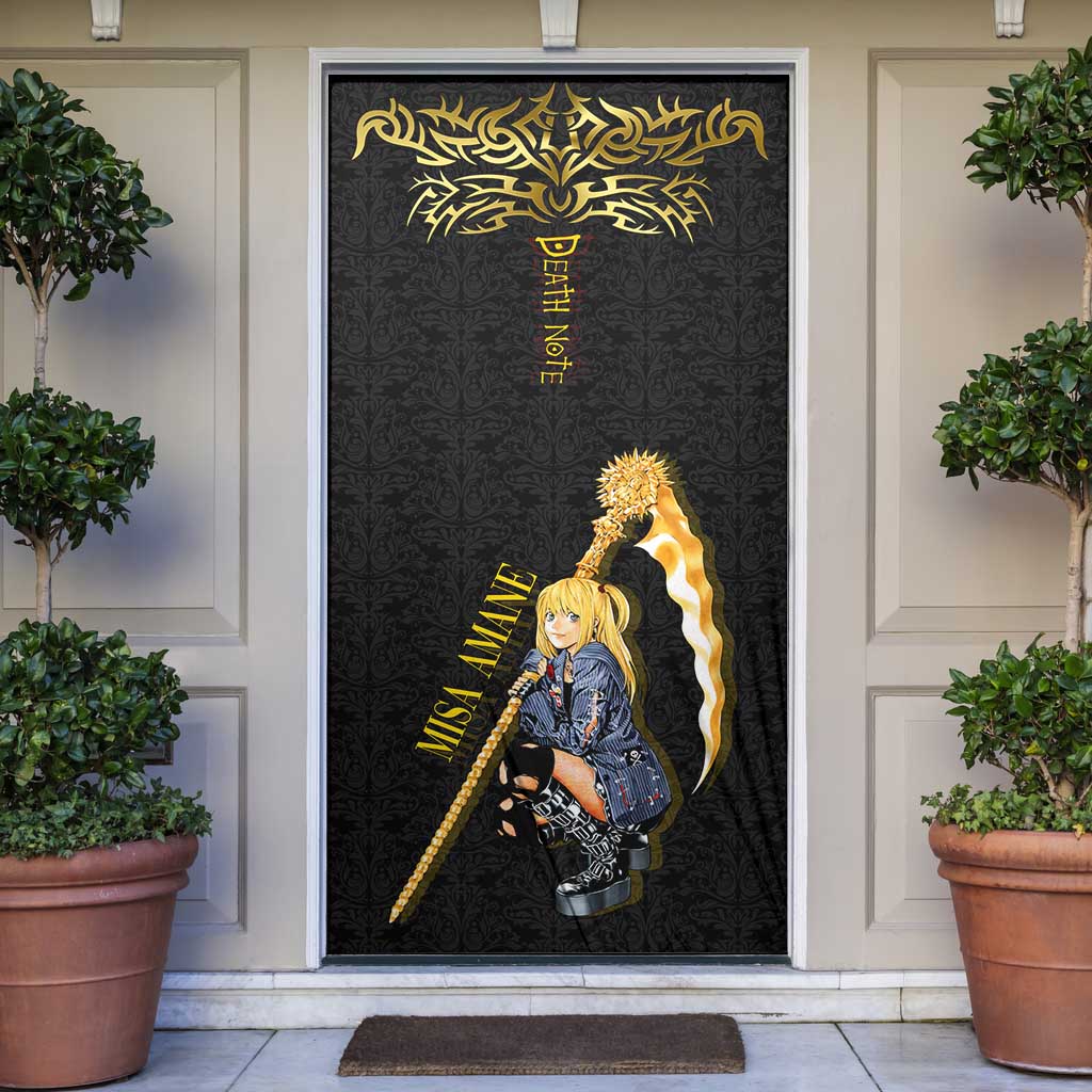 Misa Amane Death Note Door Cover Misa Amane from Death Note - Dark Diva with a Blade