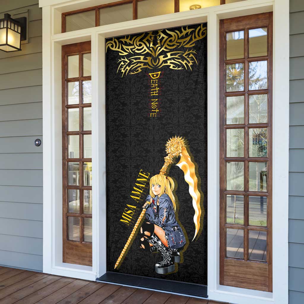 Misa Amane Death Note Door Cover Misa Amane from Death Note - Dark Diva with a Blade