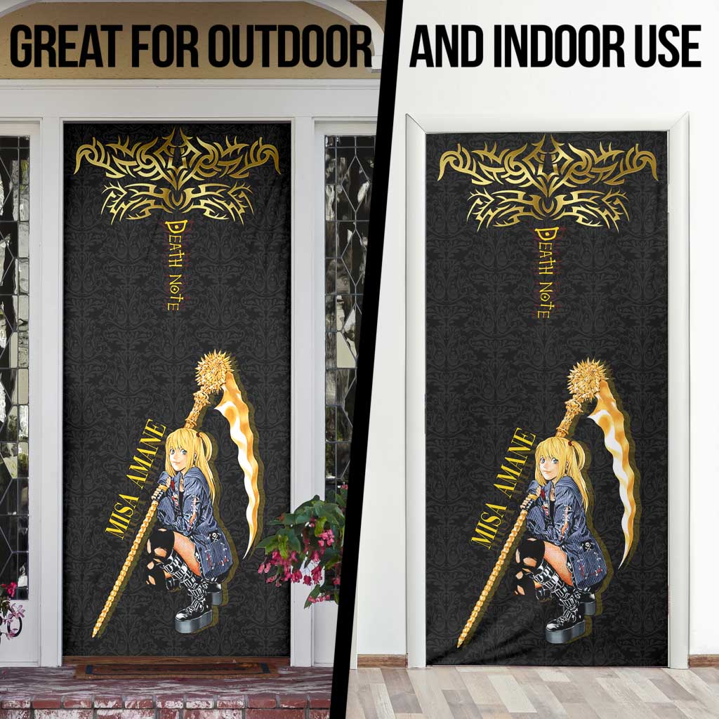 Misa Amane Death Note Door Cover Misa Amane from Death Note - Dark Diva with a Blade
