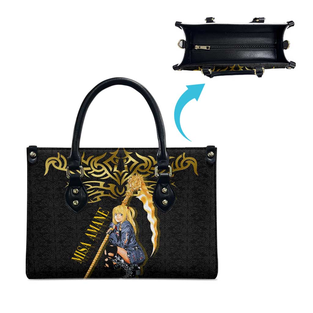 Misa Amane Death Note Leather Bag Misa Amane from Death Note - Dark Diva with a Blade