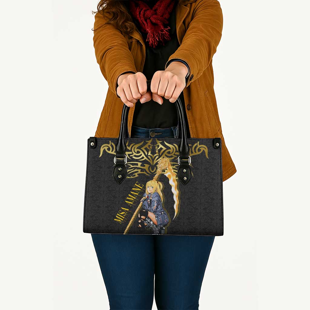 Misa Amane Death Note Leather Bag Misa Amane from Death Note - Dark Diva with a Blade