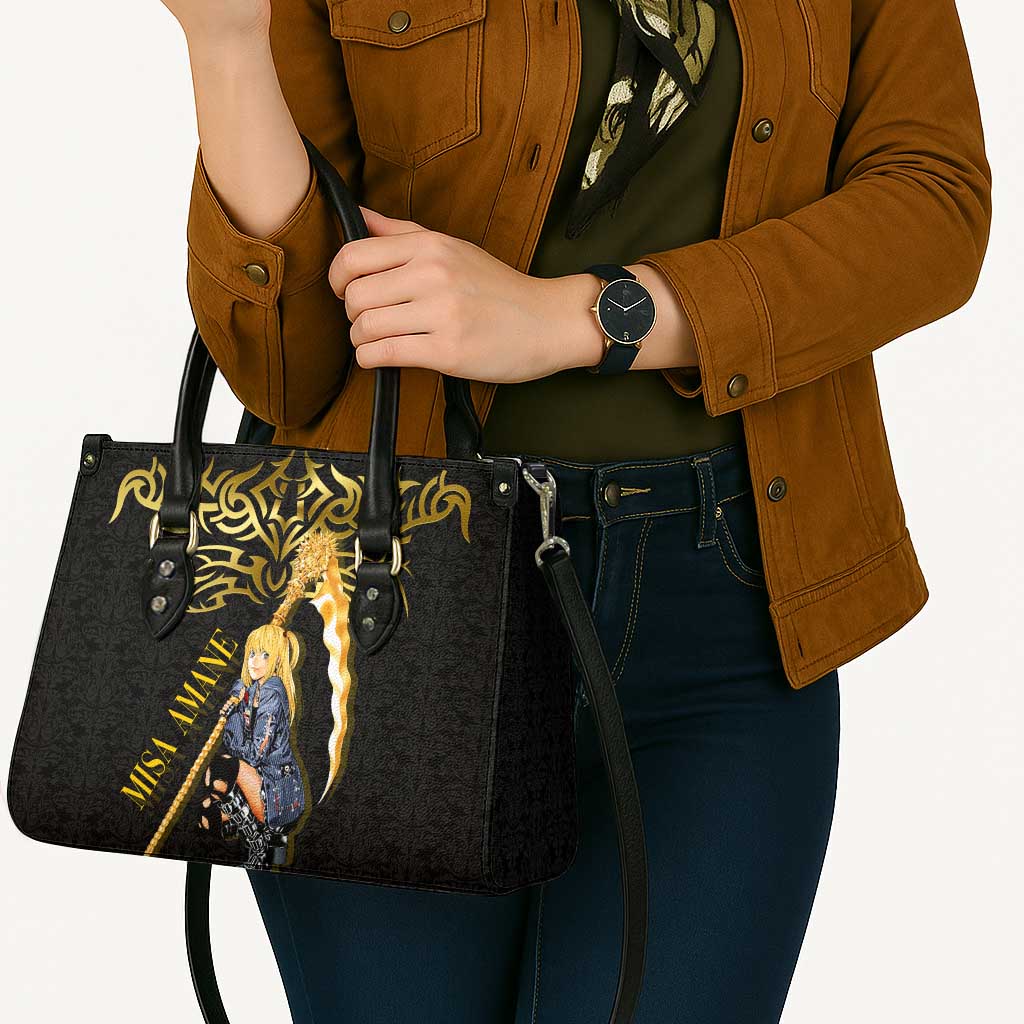 Misa Amane Death Note Leather Bag Misa Amane from Death Note - Dark Diva with a Blade