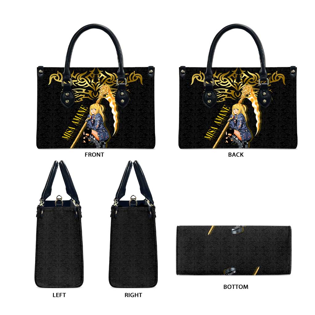Misa Amane Death Note Leather Bag Misa Amane from Death Note - Dark Diva with a Blade