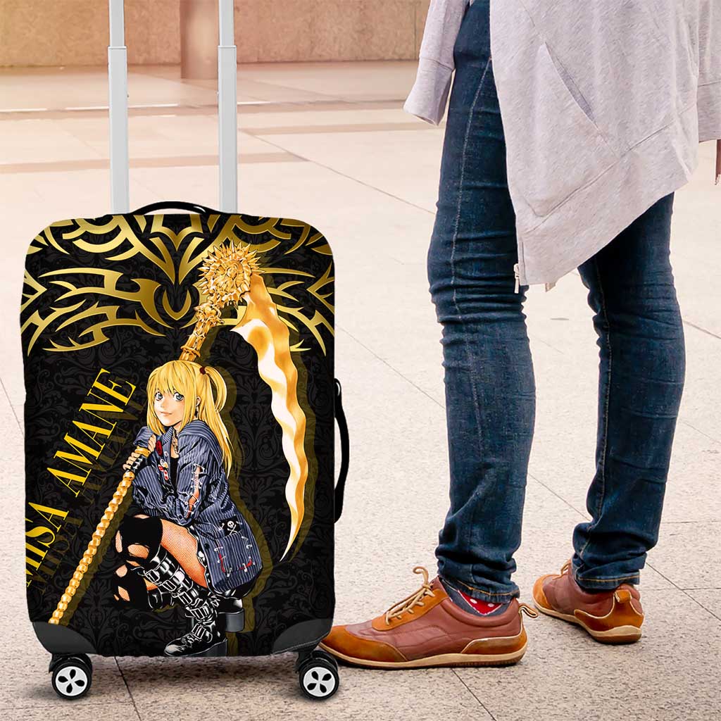 Misa Amane Death Note Luggage Cover Misa Amane from Death Note - Dark Diva with a Blade