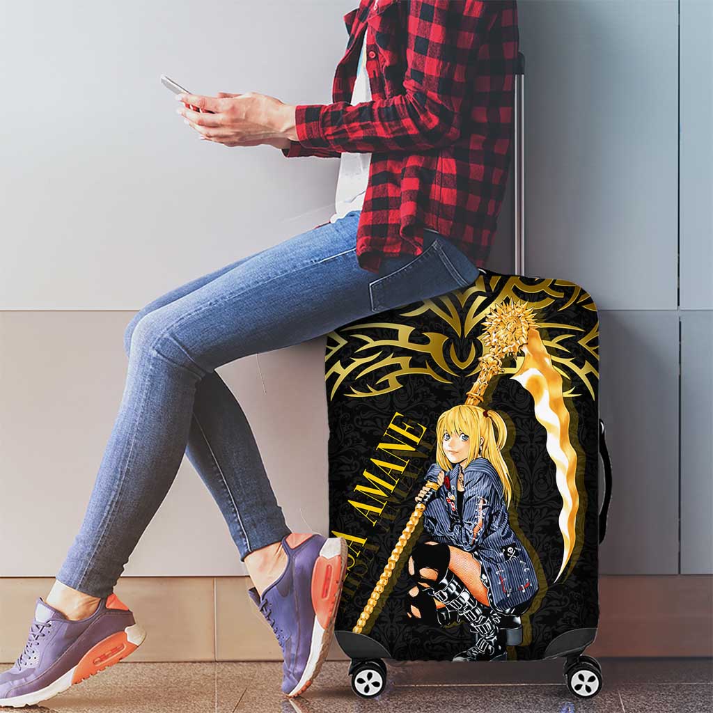 Misa Amane Death Note Luggage Cover Misa Amane from Death Note - Dark Diva with a Blade