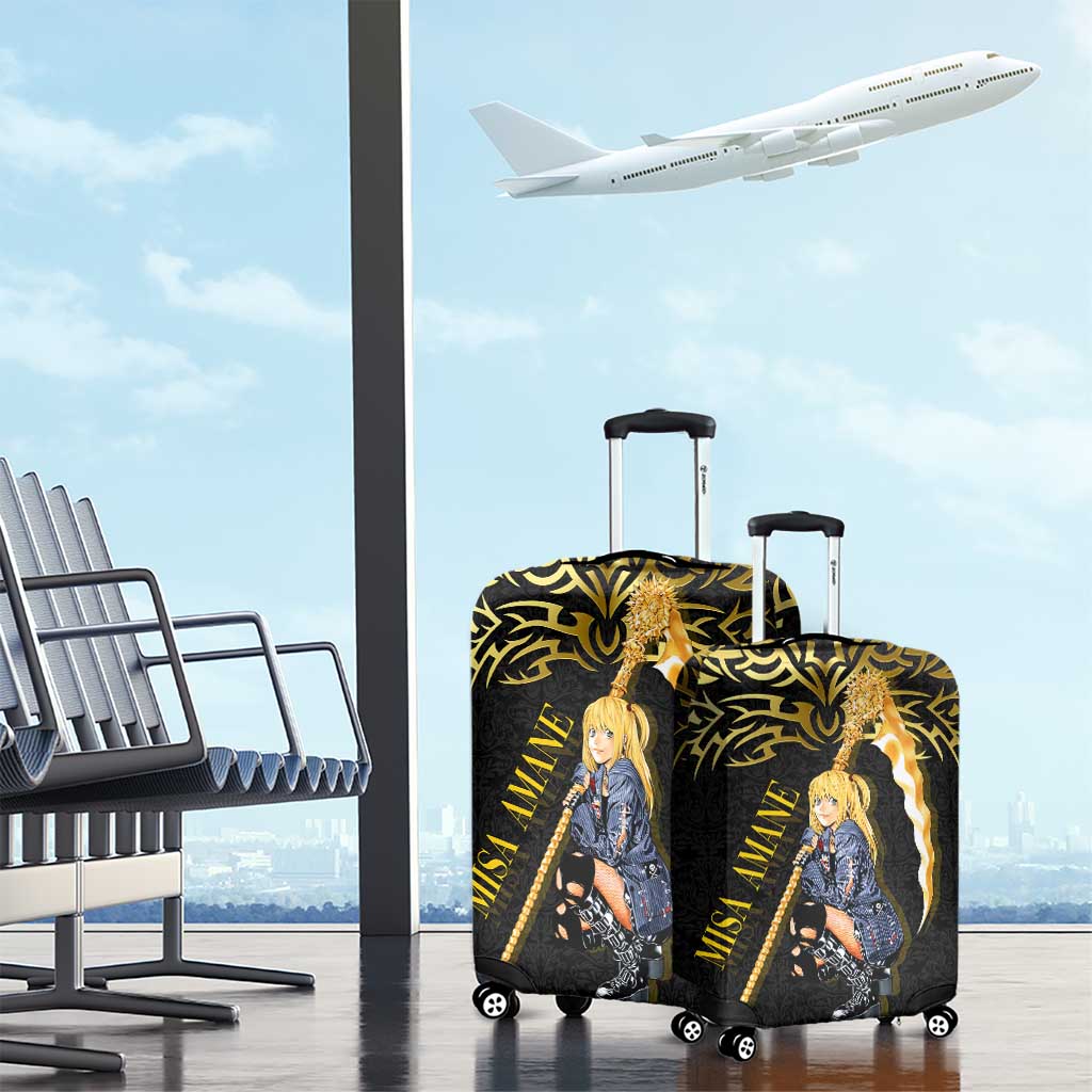 Misa Amane Death Note Luggage Cover Misa Amane from Death Note - Dark Diva with a Blade