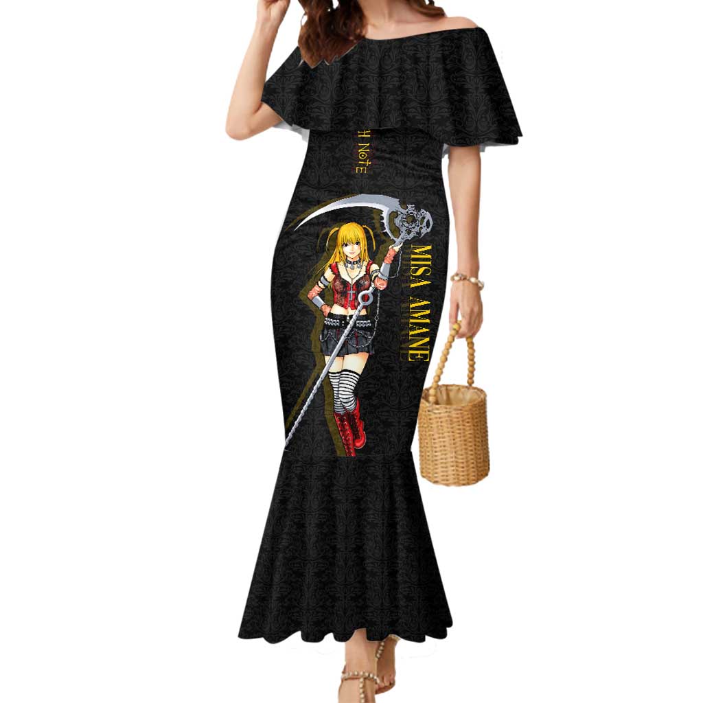 Misa Amane Death Note Mermaid Dress Misa Amane from Death Note - Dark Diva with a Blade