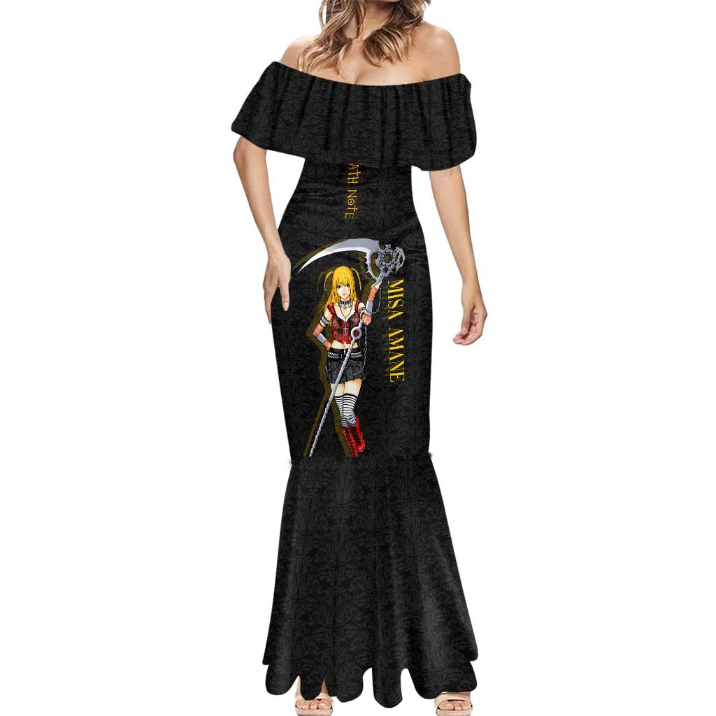 Misa Amane Death Note Mermaid Dress Misa Amane from Death Note - Dark Diva with a Blade