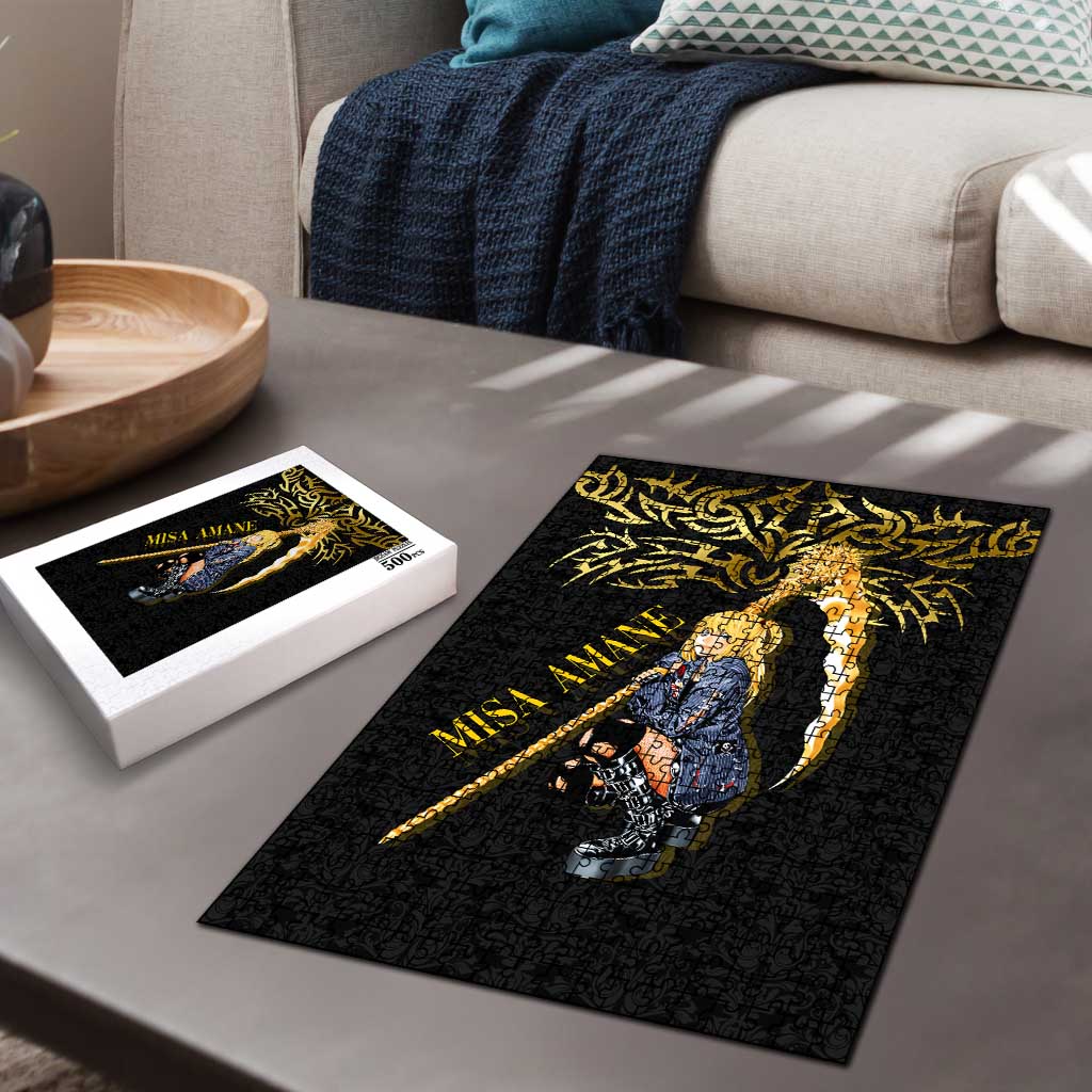 Misa Amane Death Note Puzzle Misa Amane from Death Note - Dark Diva with a Blade