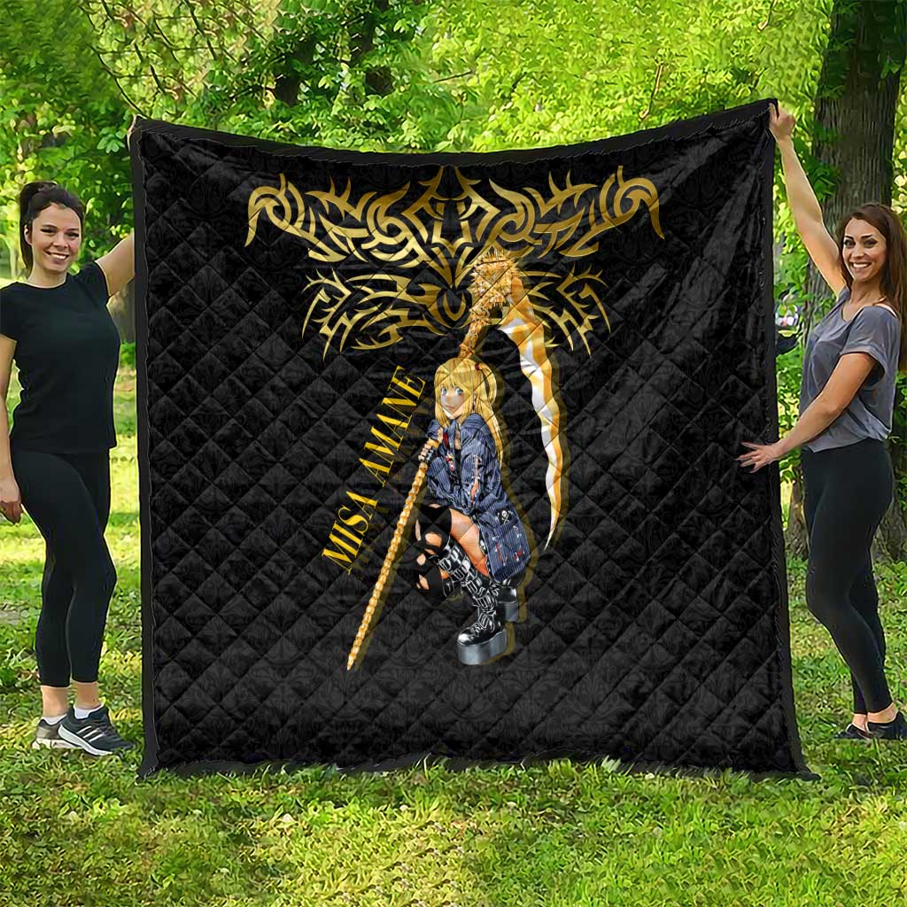 Misa Amane Death Note Quilt Misa Amane from Death Note - Dark Diva with a Blade
