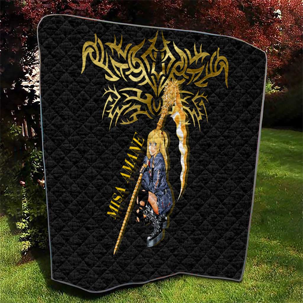 Misa Amane Death Note Quilt Misa Amane from Death Note - Dark Diva with a Blade