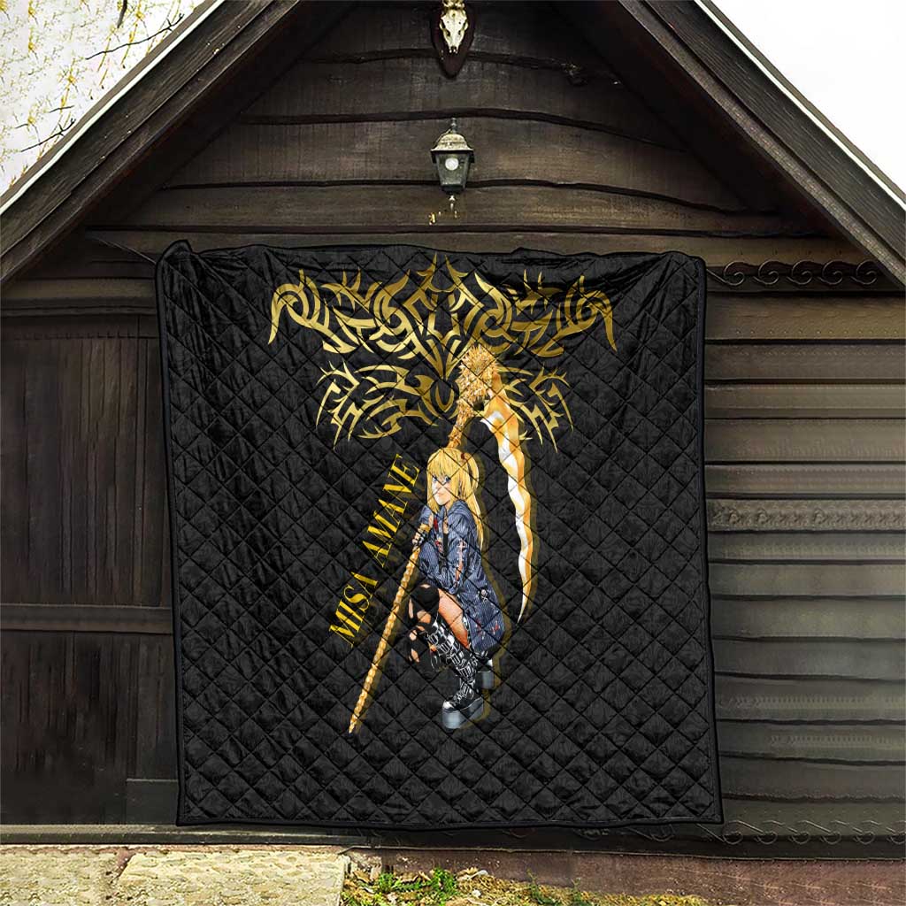 Misa Amane Death Note Quilt Misa Amane from Death Note - Dark Diva with a Blade