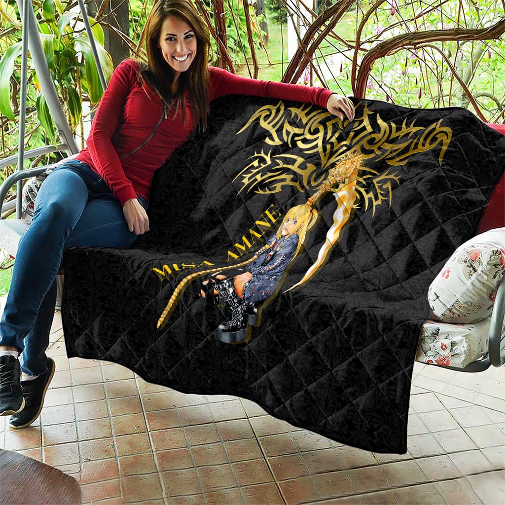 Misa Amane Death Note Quilt Misa Amane from Death Note - Dark Diva with a Blade