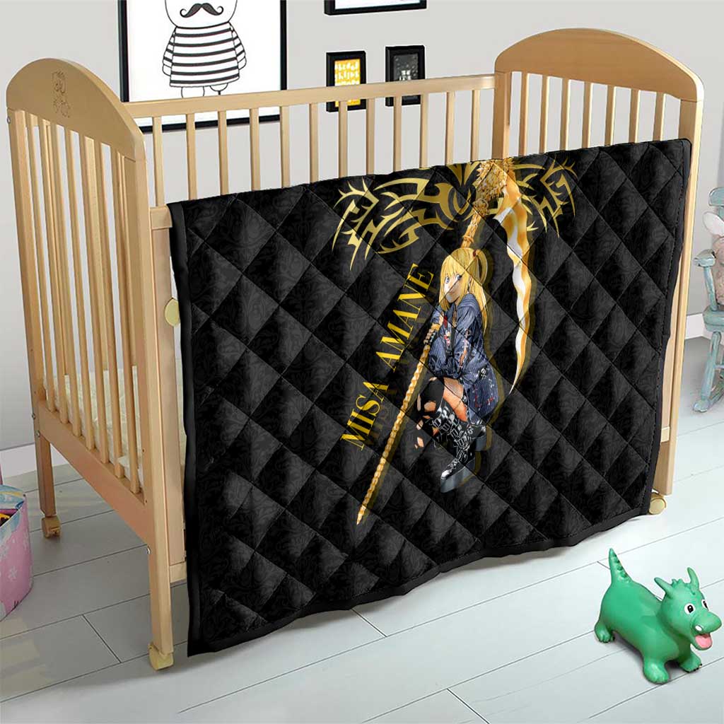 Misa Amane Death Note Quilt Misa Amane from Death Note - Dark Diva with a Blade