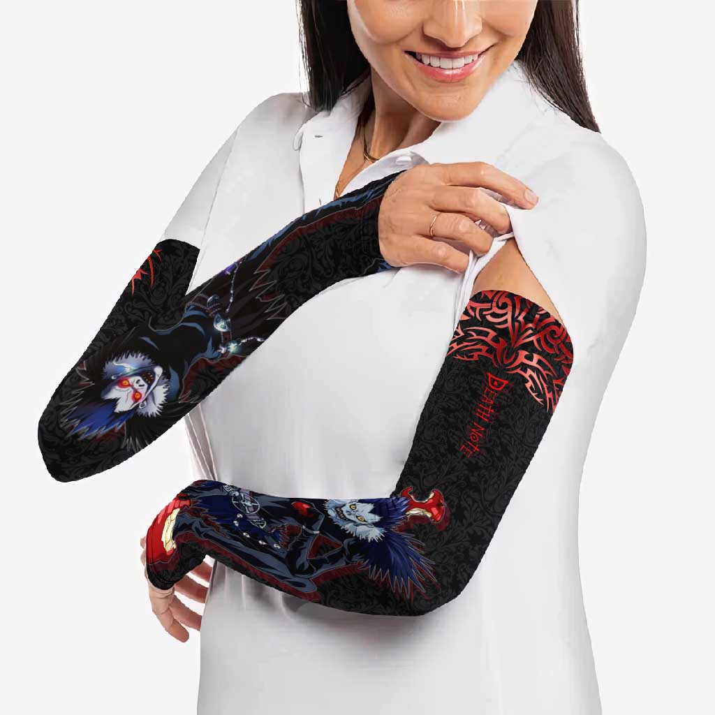 Ryuk Death Note Arm Sleeves Death Note's Ryuk - Chaos, Apples & Darkness