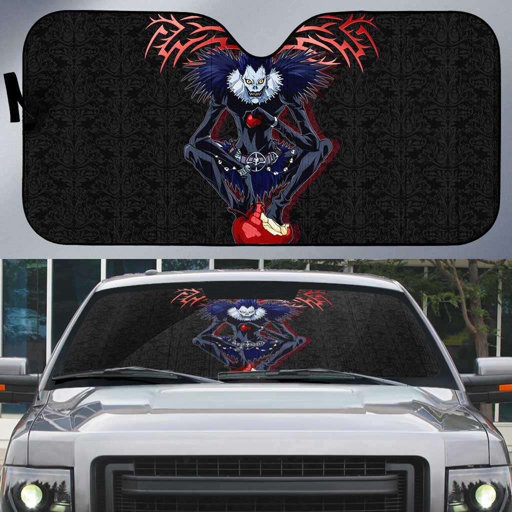 Ryuk Death Note Auto Sun Shade Death Note's Ryuk - Chaos, Apples & Darkness