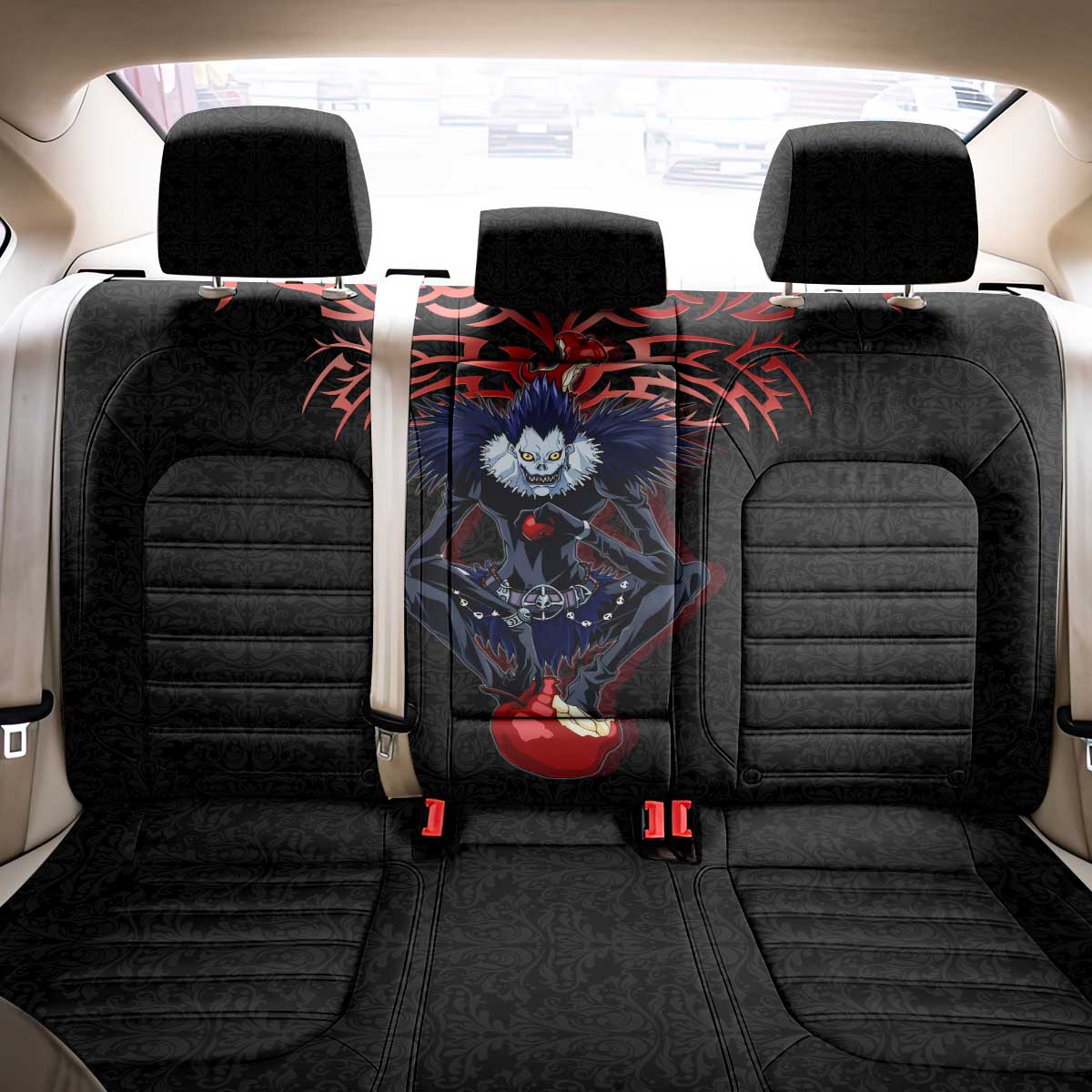 Ryuk Death Note Back Car Seat Cover Death Note's Ryuk - Chaos, Apples & Darkness