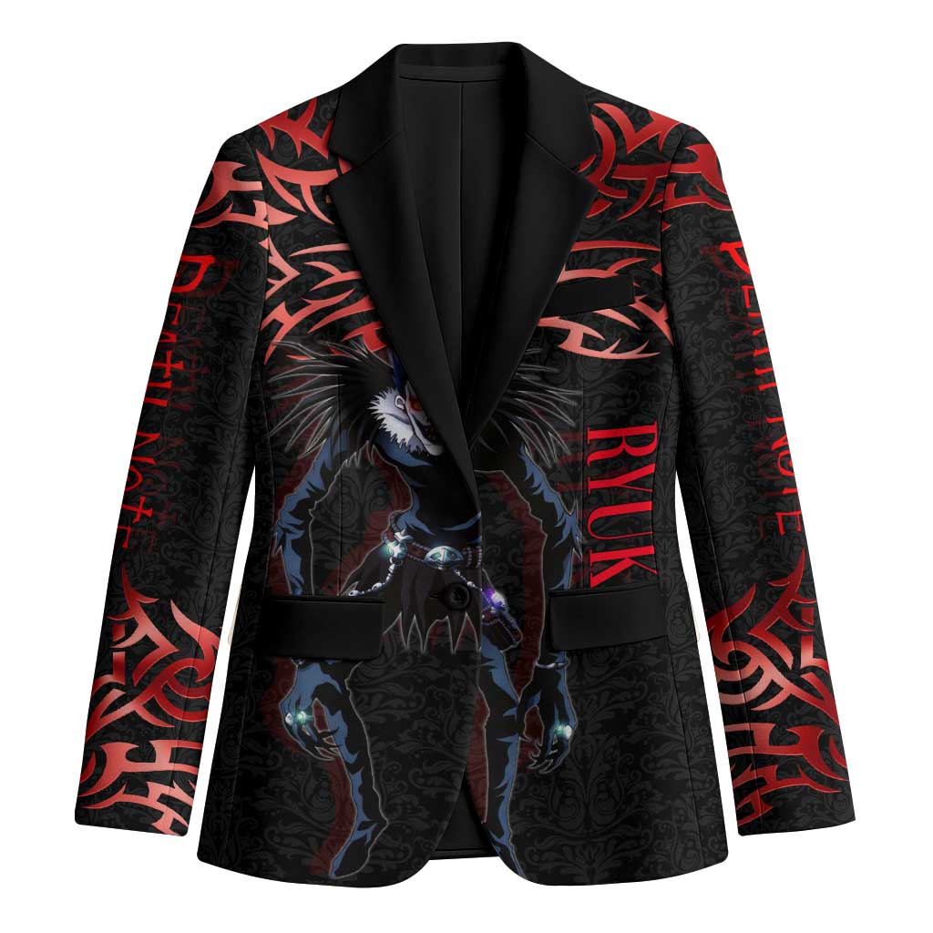 Ryuk Death Note Blazer Death Note's Ryuk - Chaos, Apples & Darkness