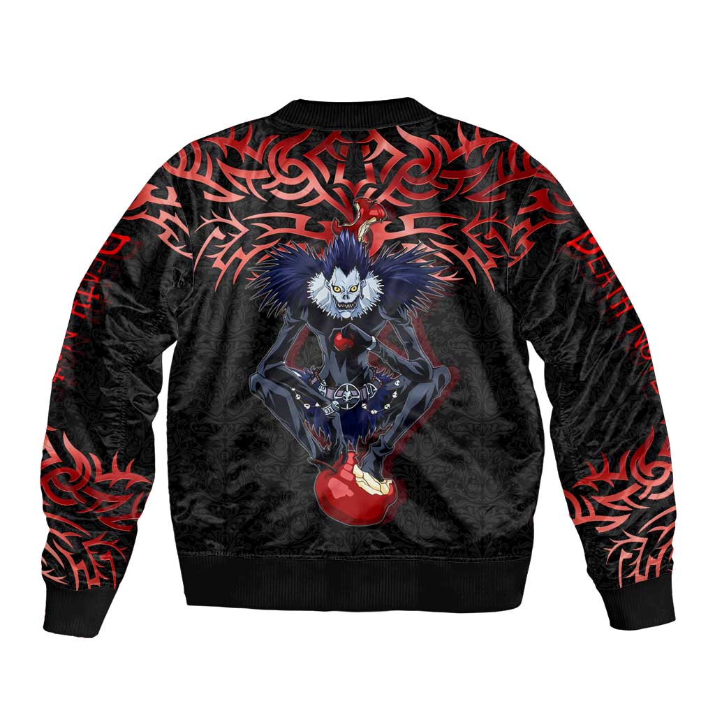 Ryuk Death Note Bomber Jacket Death Note's Ryuk - Chaos, Apples & Darkness