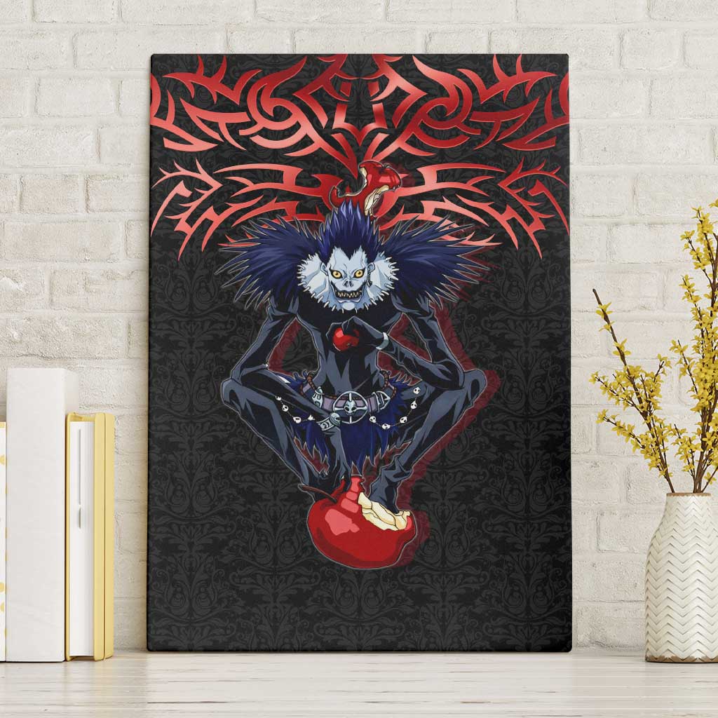 Ryuk Death Note Canvas Wall Art Death Note's Ryuk - Chaos, Apples & Darkness
