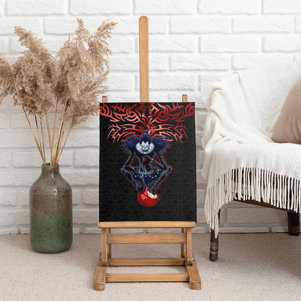 Ryuk Death Note Canvas Wall Art Death Note's Ryuk - Chaos, Apples & Darkness
