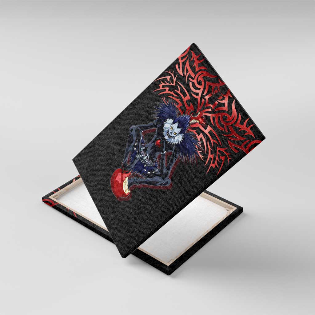 Ryuk Death Note Canvas Wall Art Death Note's Ryuk - Chaos, Apples & Darkness