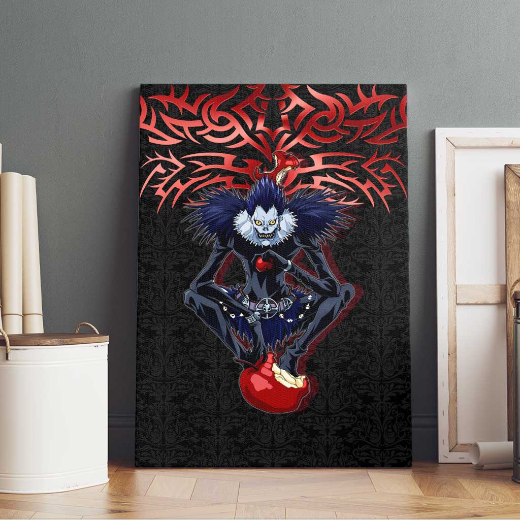 Ryuk Death Note Canvas Wall Art Death Note's Ryuk - Chaos, Apples & Darkness
