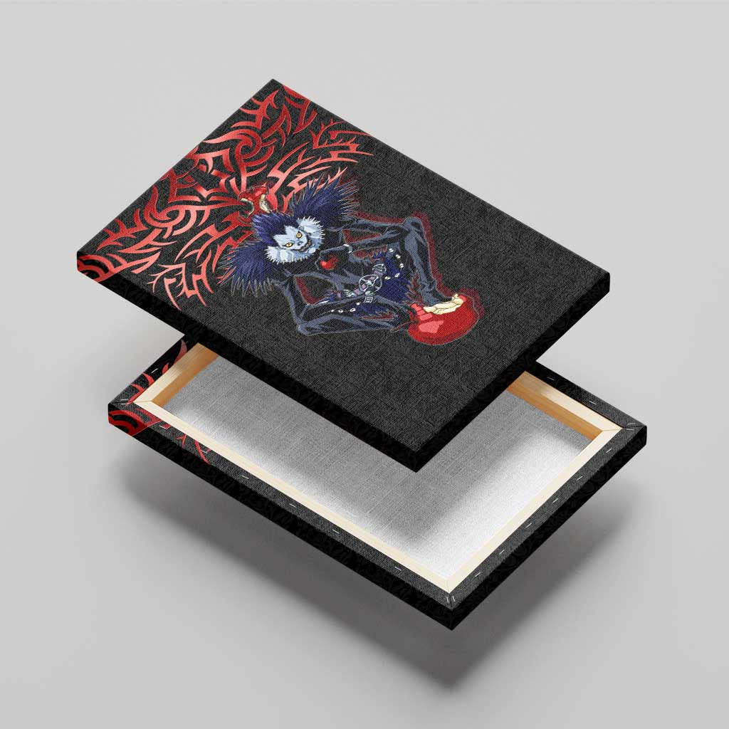 Ryuk Death Note Canvas Wall Art Death Note's Ryuk - Chaos, Apples & Darkness