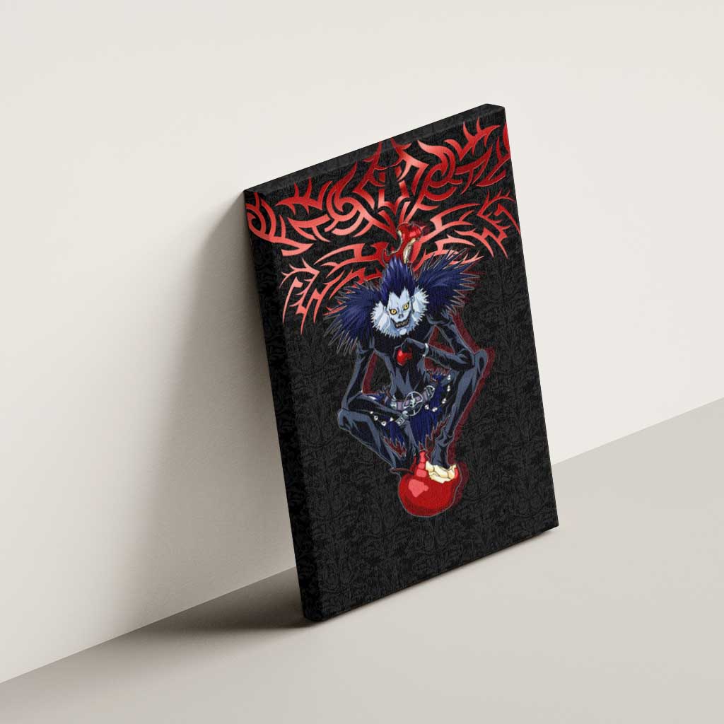 Ryuk Death Note Canvas Wall Art Death Note's Ryuk - Chaos, Apples & Darkness