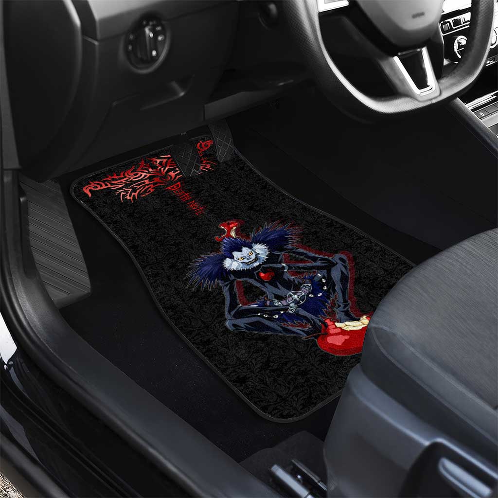 Ryuk Death Note Car Mats Death Note's Ryuk - Chaos, Apples & Darkness