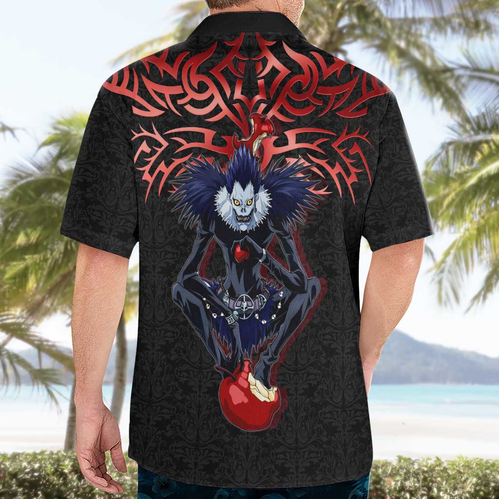 Ryuk Death Note Hawaiian Shirt Death Note's Ryuk - Chaos, Apples & Darkness
