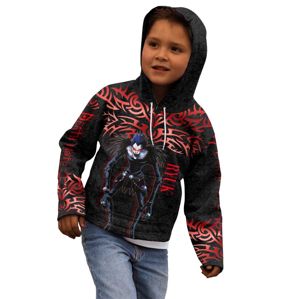 Ryuk Death Note Kid Hoodie Death Note's Ryuk - Chaos, Apples & Darkness
