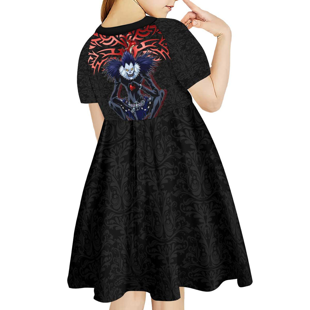 Ryuk Death Note Kid Short Sleeve Dress Death Note's Ryuk - Chaos, Apples & Darkness