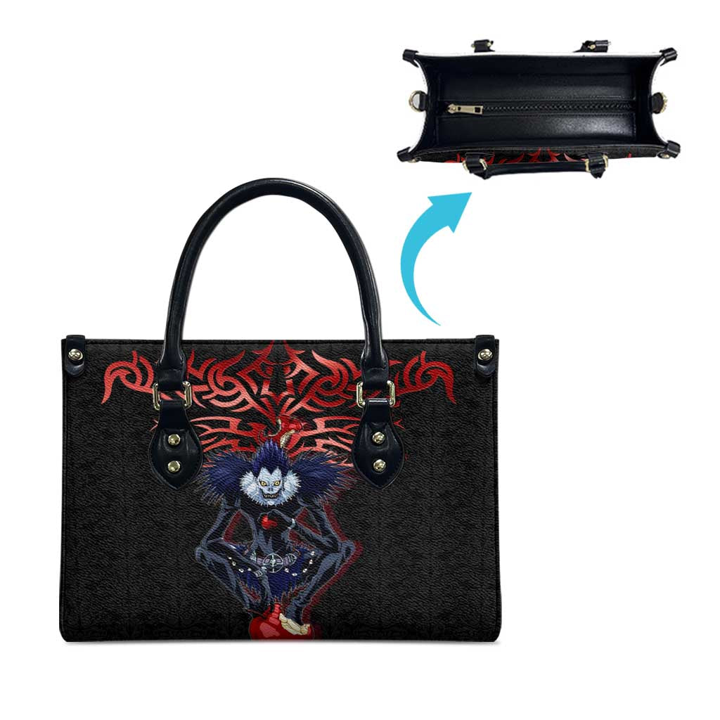 Ryuk Death Note Leather Bag Death Note's Ryuk - Chaos, Apples & Darkness