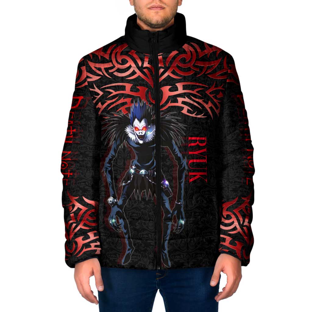 Ryuk Death Note Padded Jacket Death Note's Ryuk - Chaos, Apples & Darkness
