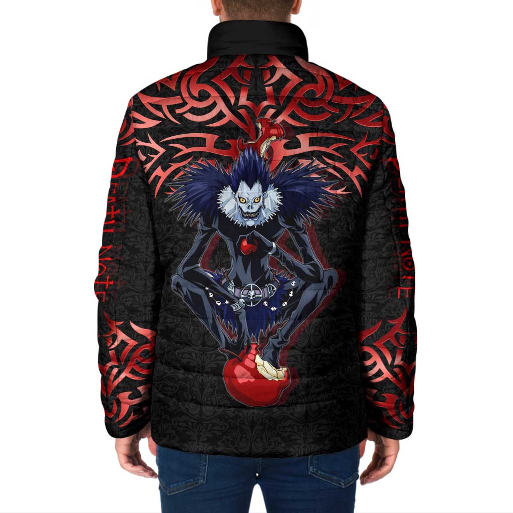 Ryuk Death Note Padded Jacket Death Note's Ryuk - Chaos, Apples & Darkness