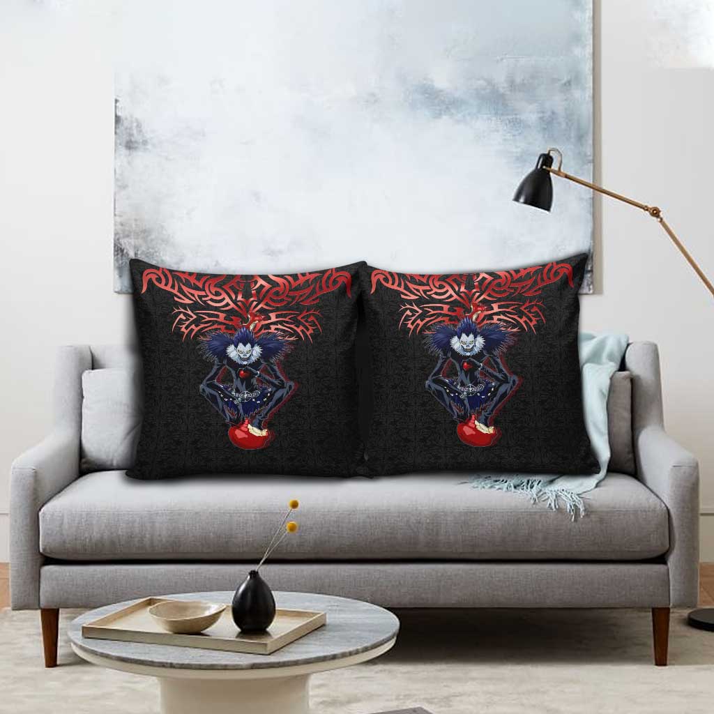 Ryuk Death Note Pillow Cover Death Note's Ryuk - Chaos, Apples & Darkness