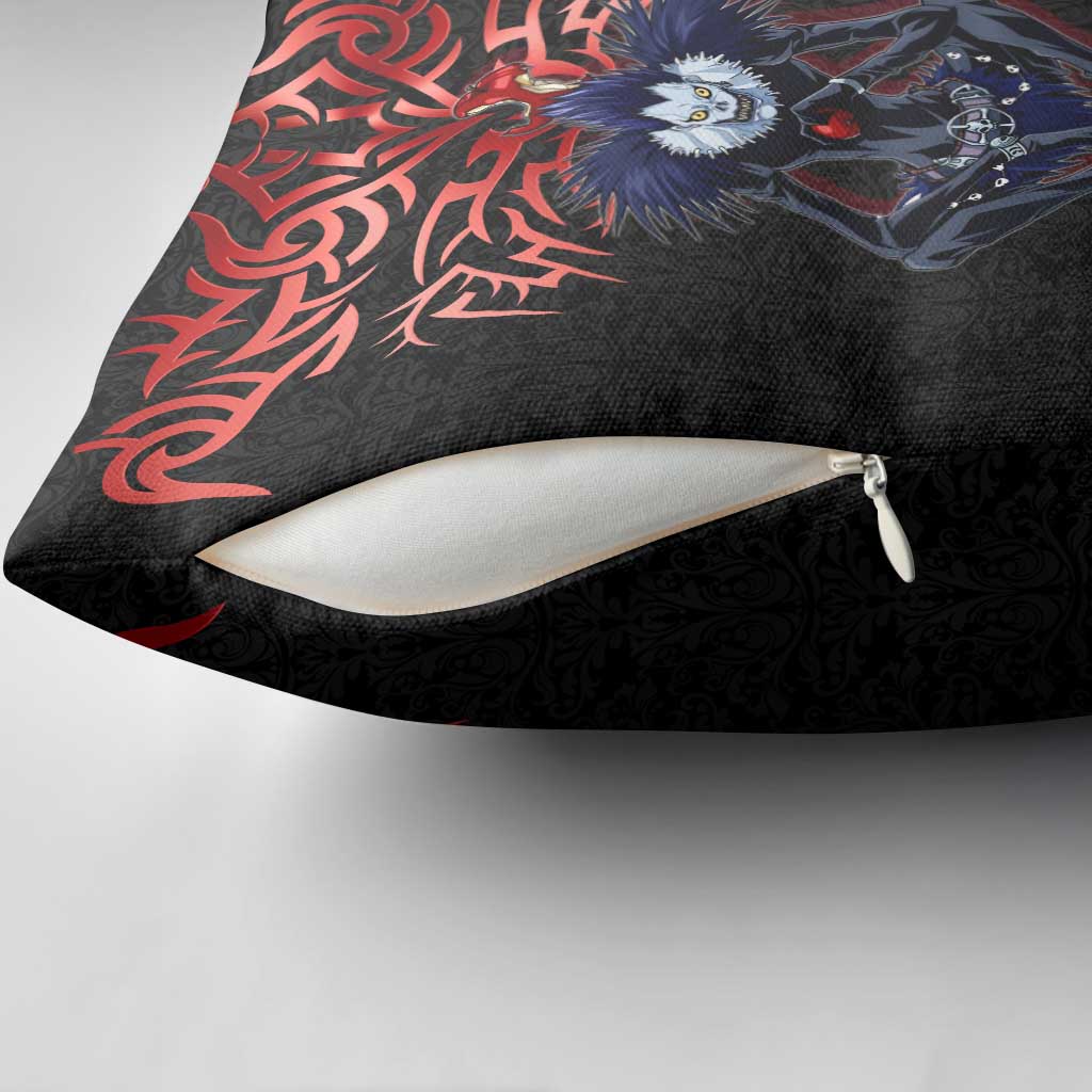 Ryuk Death Note Pillow Cover Death Note's Ryuk - Chaos, Apples & Darkness