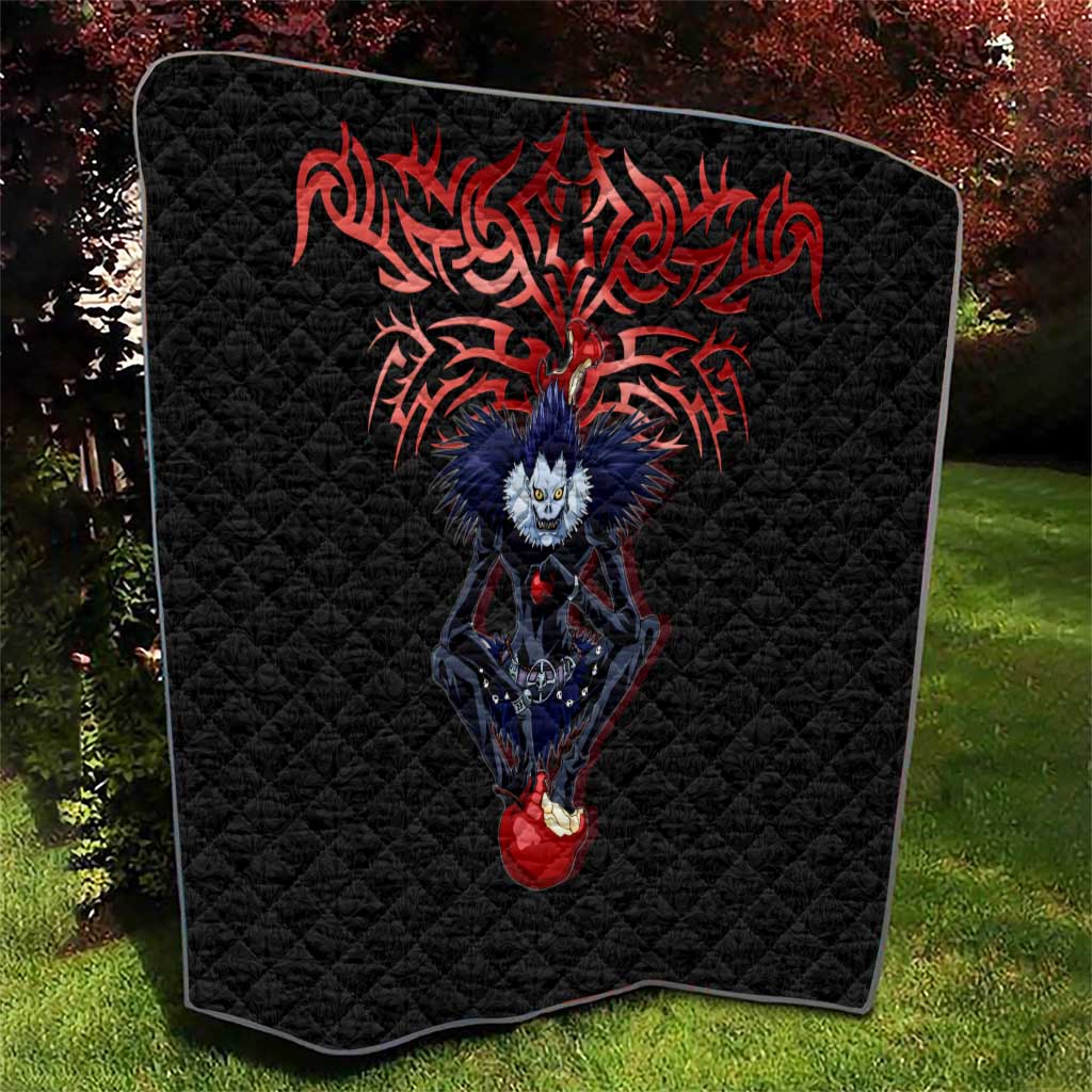 Ryuk Death Note Quilt Death Note's Ryuk - Chaos, Apples & Darkness
