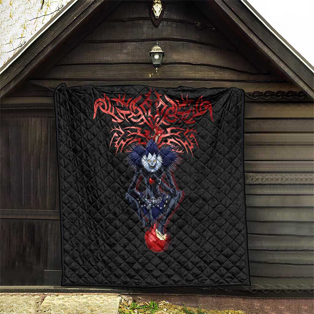 Ryuk Death Note Quilt Death Note's Ryuk - Chaos, Apples & Darkness