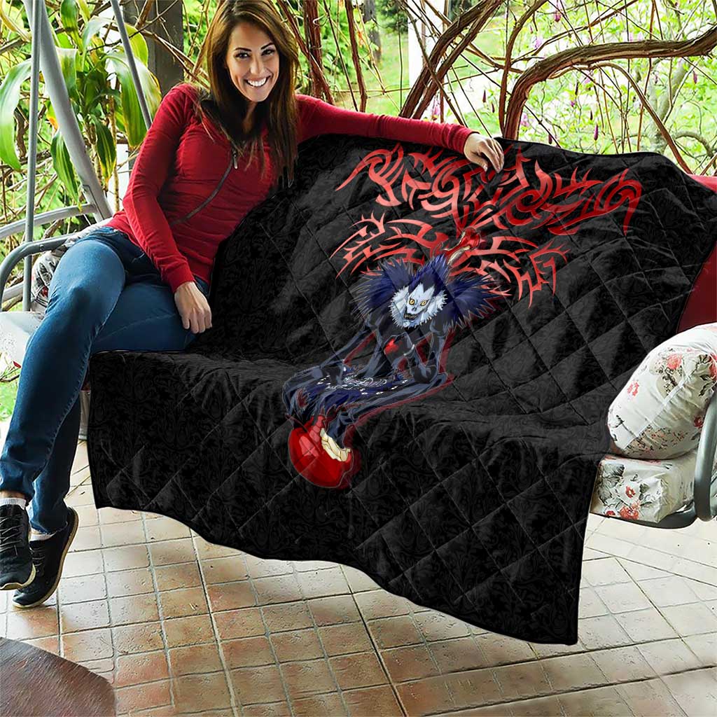Ryuk Death Note Quilt Death Note's Ryuk - Chaos, Apples & Darkness