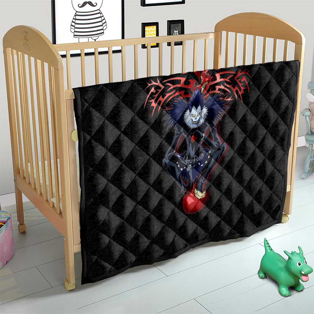 Ryuk Death Note Quilt Death Note's Ryuk - Chaos, Apples & Darkness