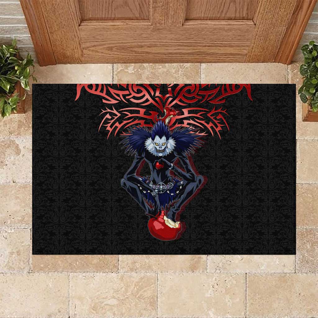 Ryuk Death Note Rubber Doormat Death Note's Ryuk - Chaos, Apples & Darkness