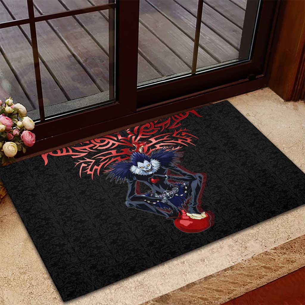 Ryuk Death Note Rubber Doormat Death Note's Ryuk - Chaos, Apples & Darkness
