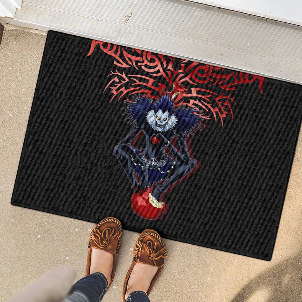 Ryuk Death Note Rubber Doormat Death Note's Ryuk - Chaos, Apples & Darkness